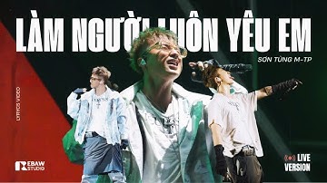 Sơn Tùng M-TP | LÀM NGƯỜI LUÔN YÊU EM | MODERN POP-UP EVENT 2025