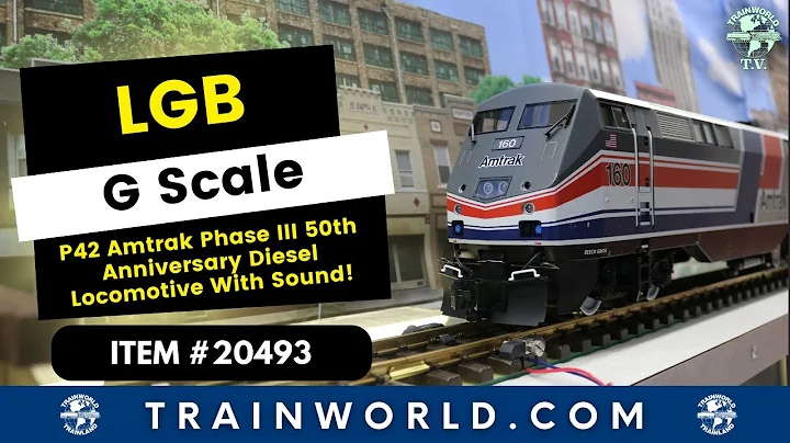 LGB G Scale P42 Amtrak Phase III 50th Anniversary