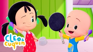 Please, be quiet! 🔊 Nursery Rhymes by Cleo and Cuquin | Children Songs