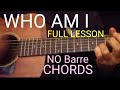 Who am i easy guitar chords by casting crowns whoami castingcrowns