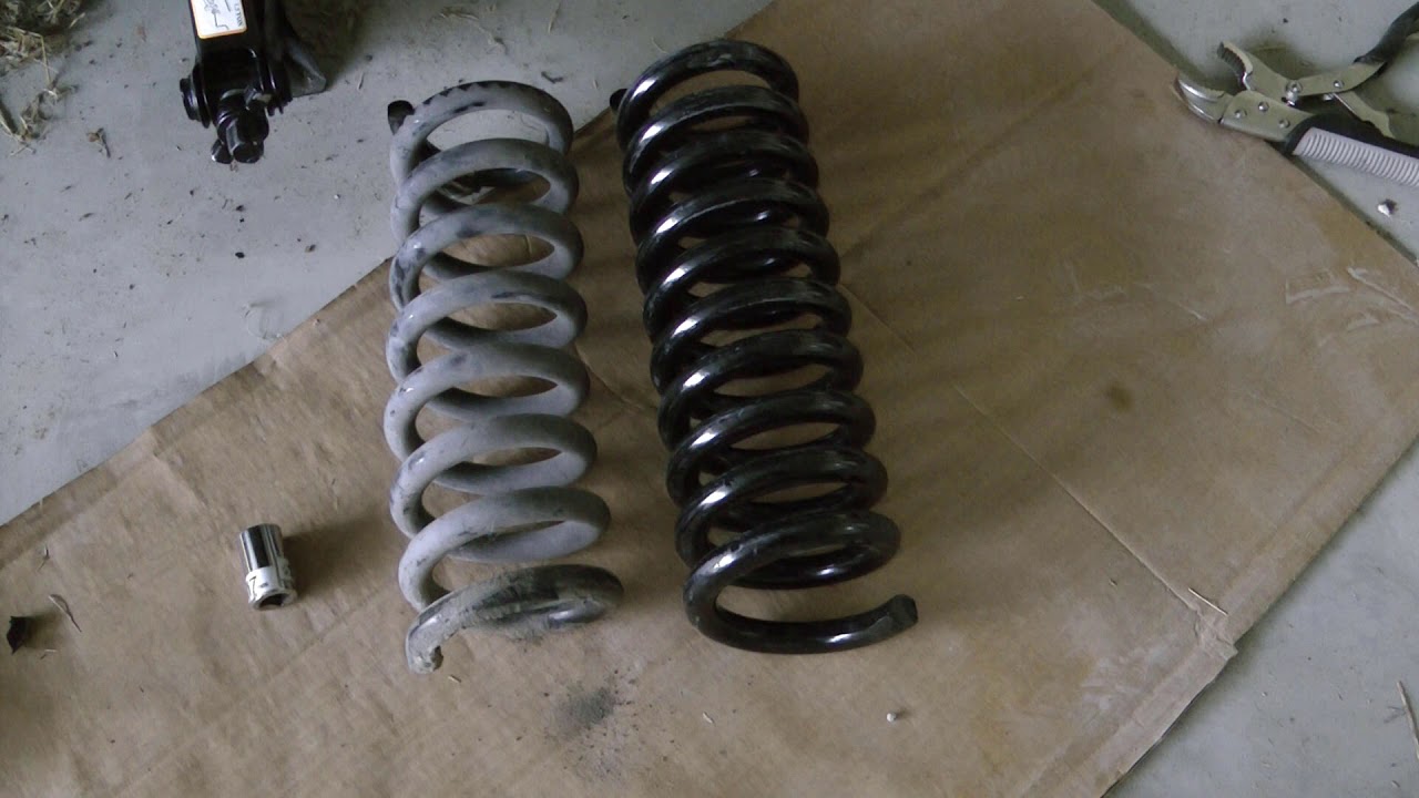 Dodge Charger police Nivomat rear shocks and springs YouTube