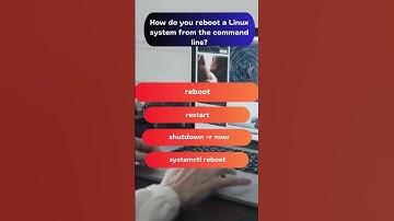 How do you reboot a Linux system from the command line? #quiz