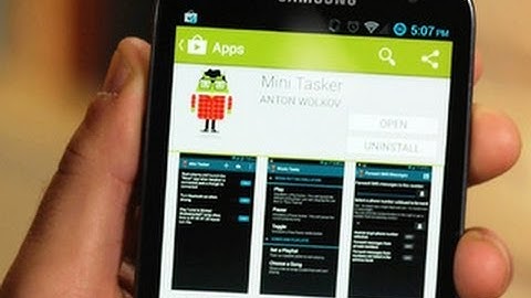 CNET How To - Automate your Android device with Mini Tasker