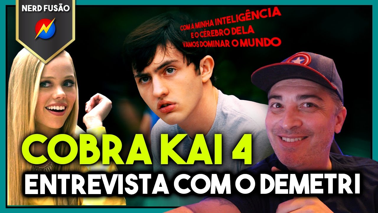 Elenco de Cobra Kai se diverte com brasileiros reagindo à 5ª