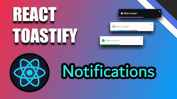React toastify y tailwindCSS - Notificaciones