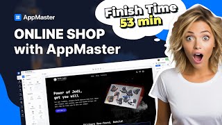 AppMaster Web Designer TP May 28, 2023 - Online shop in 53 min screenshot 5