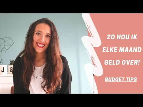 ZO HOU IK ELKE MAAND GELD OVER! // Budget tips // Jeanine Ravensbergen