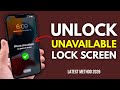 iPhone Unavailable? How to Remove iPhone Unavailable Screen Without Computer