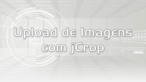 Upload de imagens com jCrop