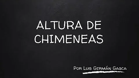 ¿Cuál es el código para la altura de la chimenea de ventilación?