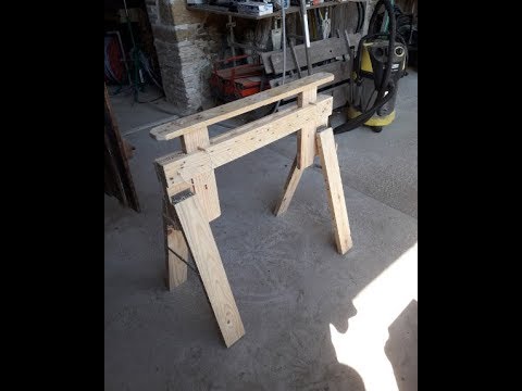 Vidéo: Établi à Faire Soi-même Dans Le Garage (39 Photos): Options En Bois Et En Métal, Dimensions Et Dessins D'établis Pliants Et Montés Faits Maison