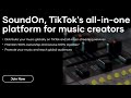 What is soundon tiktoks allinone platform for music creators