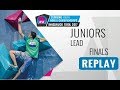 IFSC Youth World Championships Innsbruck 2017 - Lead - Male & Female Juniors Finals