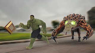 Temple Run in Real Life: Hulk Edition