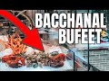 Bacchanal buffet en el Hotel Caesars Palace Las Vegas  all you can eat ¿vale la pena el bacchanal?