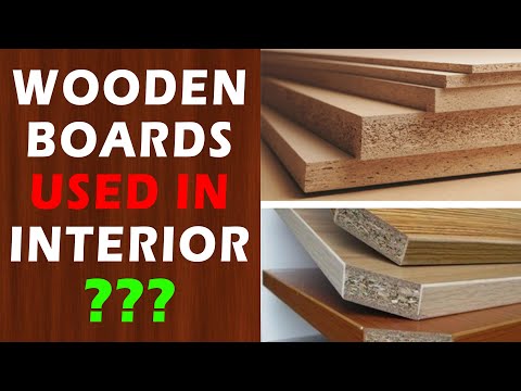 Different Types of Wooden Boards Used in Interiors |eg. MDF, HDHMR, WPC, PLYBOARD, WATERPROOF