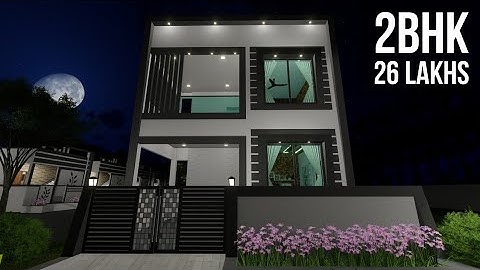 26 லட்சத்தில் அழகிய 2bhk வீடு - 25 × 40 ( 2.3 cent) -1200 sqft build up area- ithu namma veedu kovai