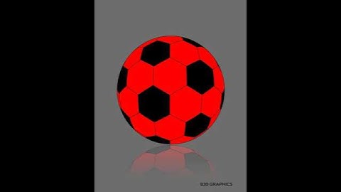 HOW TO MAKE FOOTBALL IN COREL DRAW #football #viral #coreldraw