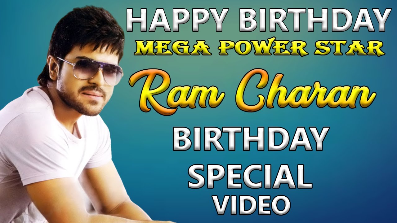 MEGA POWER STAR (RC) - Happy Birthday Ram Charan  | Ram Charan Birthday Special Video | TVNXTTelugu