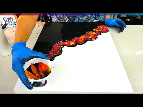 How to Create Pour Paintings