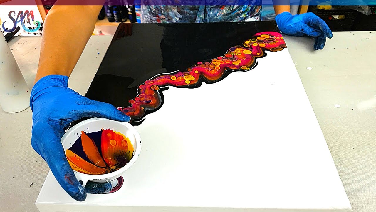 3 Easy & Effective Acrylic Ink Pouring Techniques