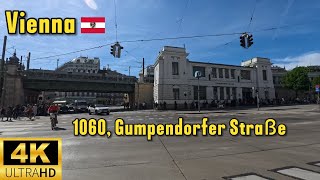 Vienna, Austria  _ Gumpendorfer Straße   [4K] HDR Walk