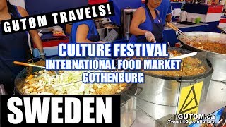 SWEDEN TRAVEL - GOTHENBURG CULTURE FESTIVAL INTERNATIONAL FOOD MARKET (Göteborg) - Gutom.ca