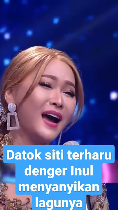 Datok Siti terharu mendengarkan lagunya di nyanyikan Inul #sitinurhaliza #shorts #shortvideo