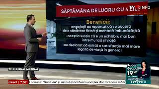 Beneficiile unei săptămâni de lucru de patru zile s-au dovedit a fi substanțiale