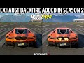 The Crew Motorfest - Exhaust Backfire Added in Season 2 | Before and After Comparison