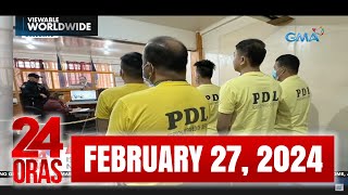 24 Oras Express: February 27, 2024 [HD]