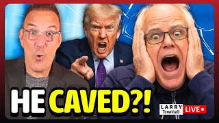 🚨BREAKING: Tim Walz BENDS THE KNEE To Trump?! Radical Protestor Network INFILTRATED!