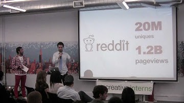 Reddit Co-Founder Alexis Ohanian on Startups with NY Creative Interns