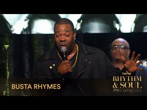 Busta Rhymes Honors A Tribe Called Quest @ 2016 ASCAP Rhythm & Soul Awards