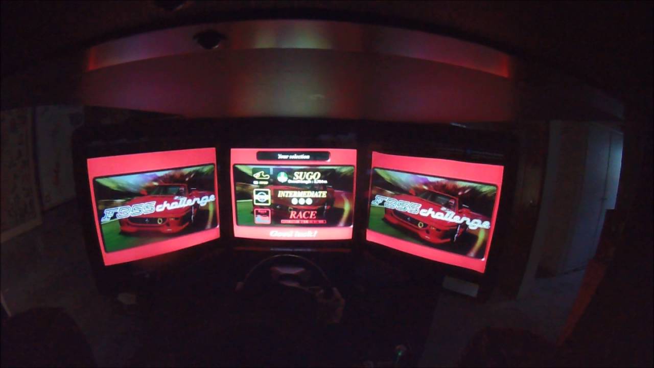 borne arcade f355 challenge