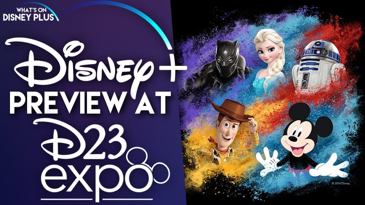 D23 Expo Disney+ Preview Details Announced Disney Plus News YouTube