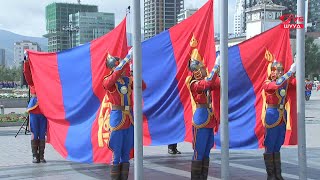 картинка: ШУУД | Төрийн далбааны өдөрт зориулсан Цэргийн хүндэтгэлийн ёслолын жагсаал