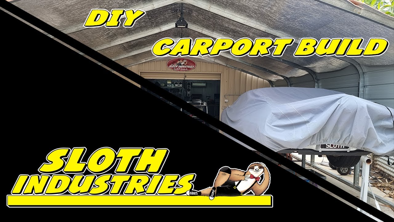 DIY Carport Build - 3 Days Start to Finish!