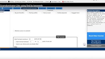 Gramdominator-Like using find by keywords