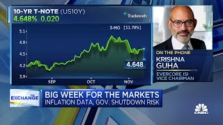 U.S. recession where interest rates rise is unlikely, says Evercore's Krishna Guha