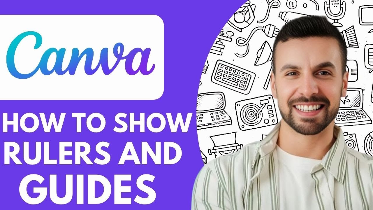 Как отображать линейки и направляющие в Canva — 2025 (самый простой способ)