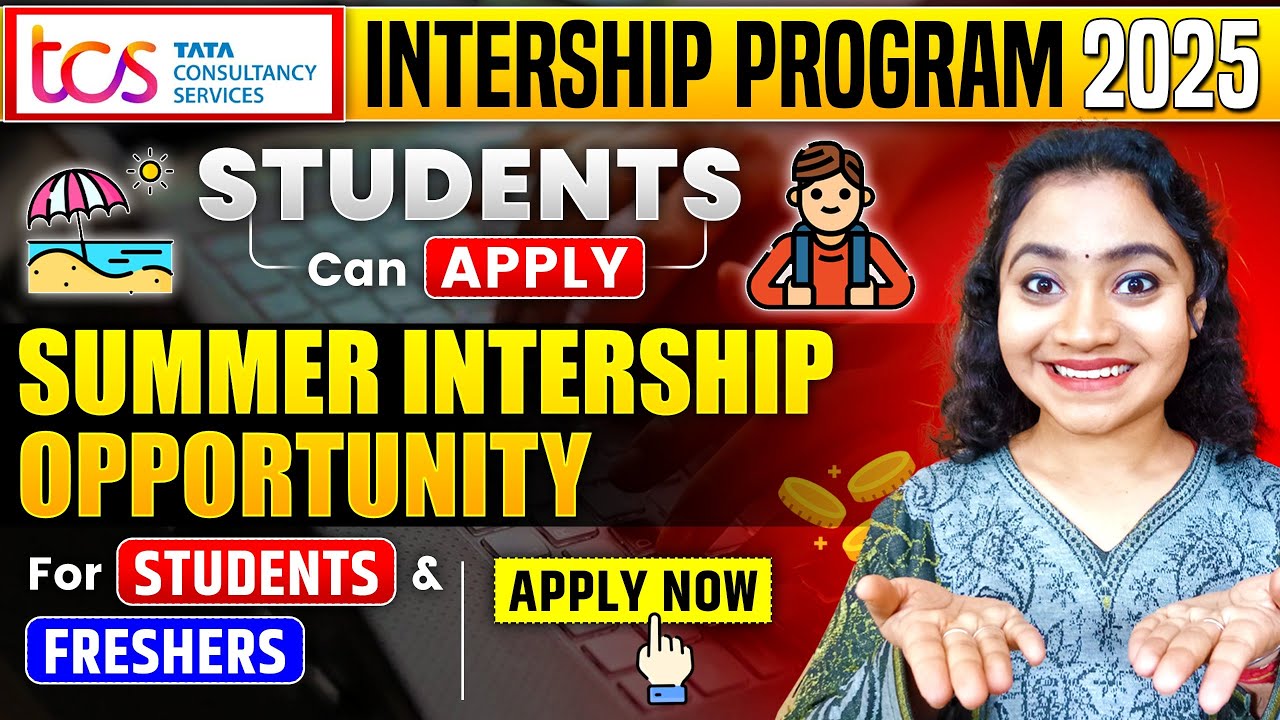 TCS Internship Program For College Students & Freshers In 2025 ...