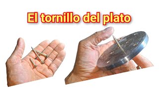 Tornillos del plato para torno en madera