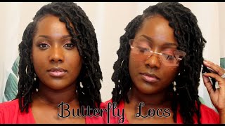 1ST TIME TRYING BUTTERFLY LOCS IM IN LOVE DISTRESSED CROCHET BUTTERFLY LOCS 10 ft TOYOTRESS