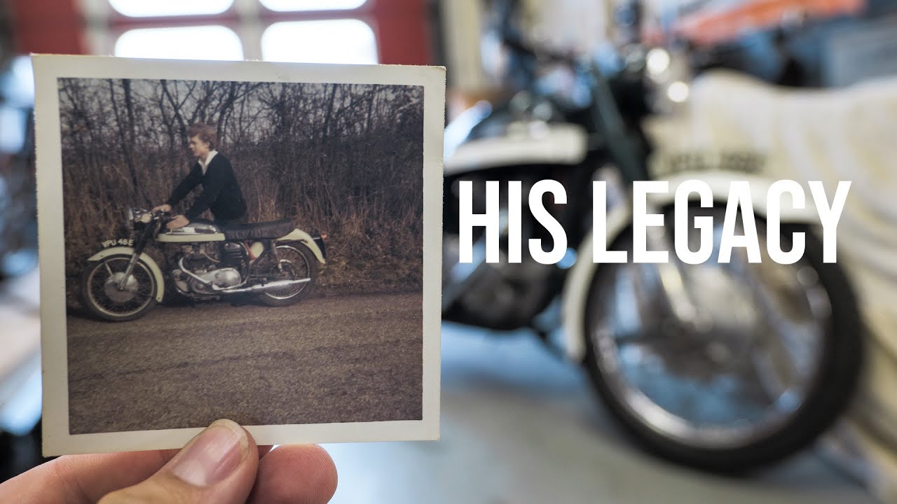 Первый старт за 28 лет: возвращаю к жизни мотоцикл Triton моего деда