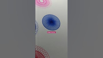 Amazing Design #pushpa #spirograph #satisfyingvideo #pattern #skills #viral #india #impossible #fyp