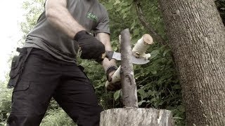 How to Split Wood with a Knife - Sample Branded Instructional Video - Pilot