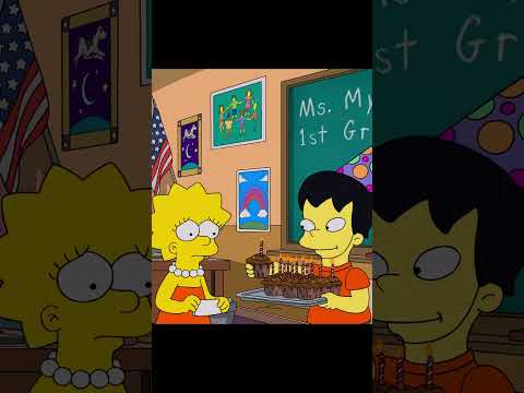 Все забыли про её день рождения 😭🎂 | Симпсоны | #shorts #мультик #сериал #симпсоны