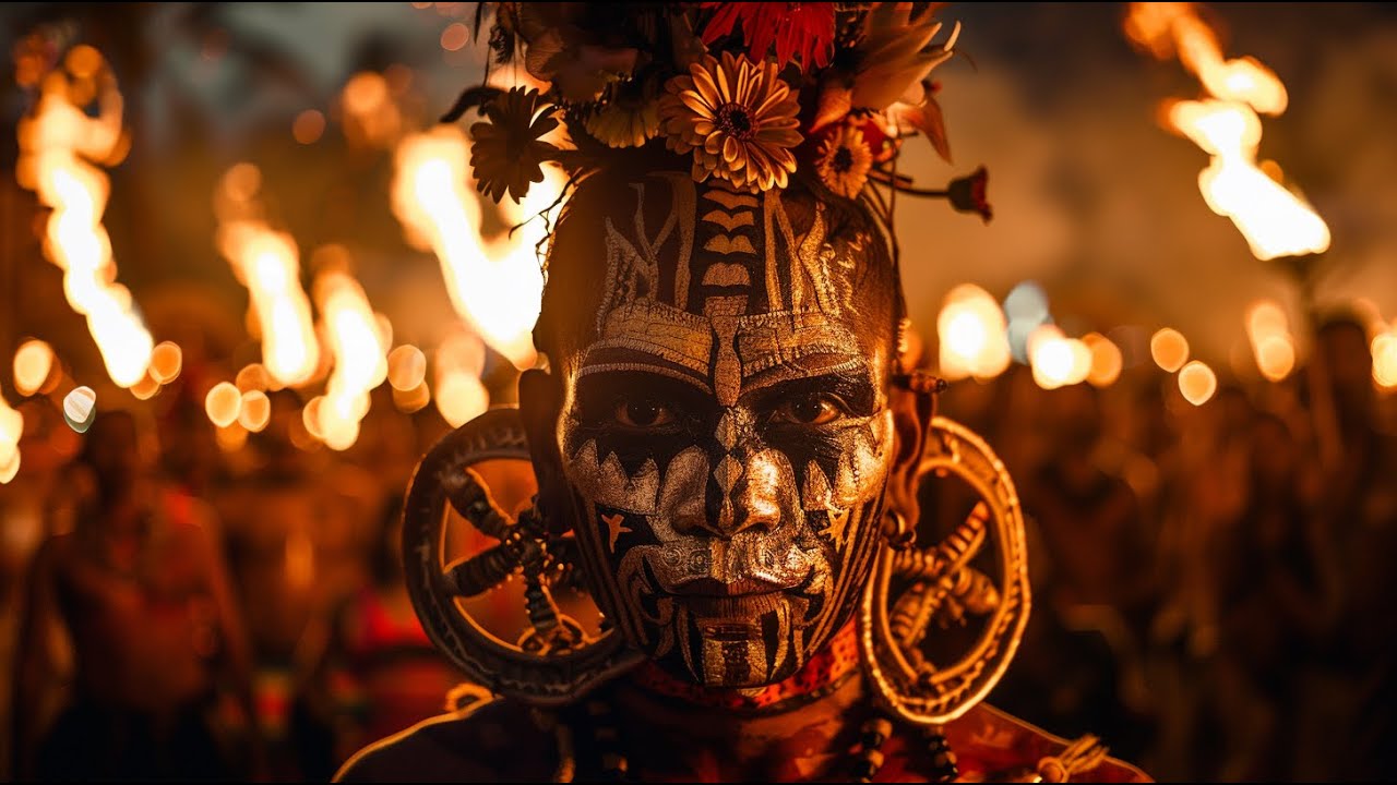 Трайбл Транс Барабанов – Шаманское Ритуальное Путешествие | Энергия 432Гц