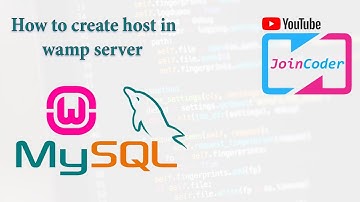 Create/Config virtual host with Wampserver